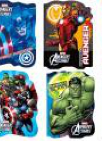 Notes kształtowy A6 Avengers (15szt) DERFORM