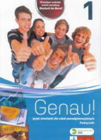 Genau 1 podręcznik + CD LEKTORKLETT