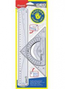 Zestaw Geometric leworęczni lin/ekier/kąt MAPED