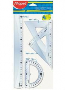 Zestaw Start Maxi lin/2 ekier/kątom MAPED