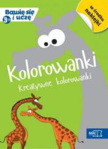 Bawię sie i uczę. Trzylatek Kolorowanki