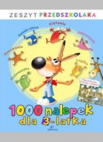 1000 nalepek dla 3-latka