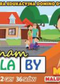 Gra domino. Znam sylaby. Cz. 1 i 2 - zestaw Mama