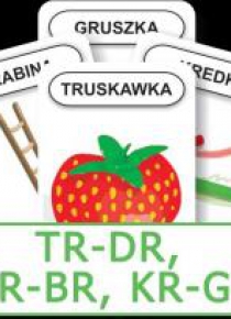 Logopedyczny Piotruś. Część XIV - TR-DR, PR-BR, KR