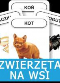 Rozwijamy mowę i myślenie - Zwierzęta na wsi.