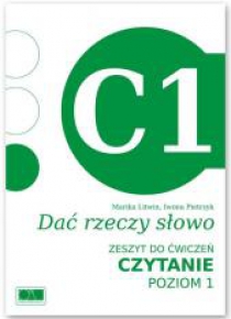 Dać rzeczy słowo. Czytanie - poziom 1.
