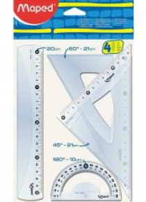 Zestaw Start Medium lin/2 ekier/kątom MAPED