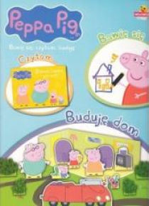 Świnka Peppa. Bawię się, czytam... Buduję dom