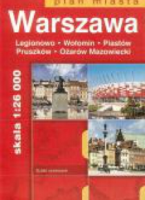 Plan Miasta EuroPilot. Warszawa br