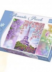 Puzzle 1000 Romantic - Wiosna w Paryżu TREFL