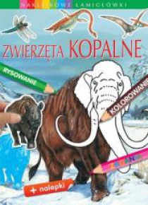 Naklejkowe łamigłówki. Zwierzęta kopalne