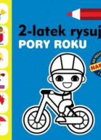 2-latek rysuje. Pory roku