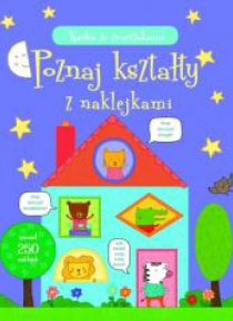 Nauka ze zwierzakami. Poznaj kształty z naklejkami