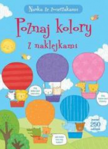 Nauka ze zwierzakami. Poznaj kolory z naklejkami