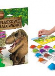 Era dinozaurów - Piaskowe malowanki ALEX