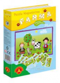 Puzzle magnetyczne - Farma ALEX