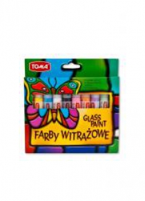 Farby witrażowe 10x10,5 TOMA