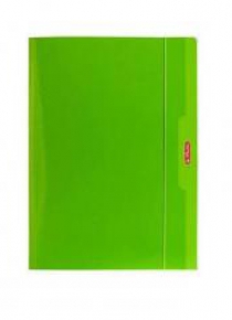 Teczka A4 z gumką Color Blocking zielony