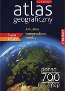 Szkolny atlas geograficzny DEMART