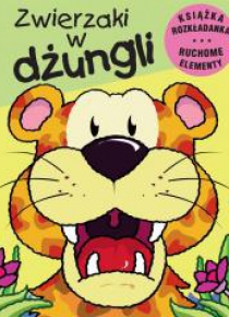 Ruchome obrazki - Zwierzaki w dżungli w.2015