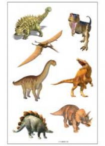 Naklejki A ozdobne Dinozaury I