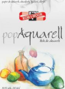 Blok akwarelowy Pop Aquarell A4/10 arkuszy 250G.