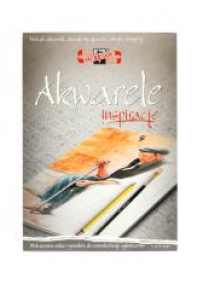 Blok Inspiracje - Akwarele A4/20 arkuszy 320g