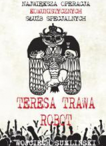 Teresa, trawa, robot