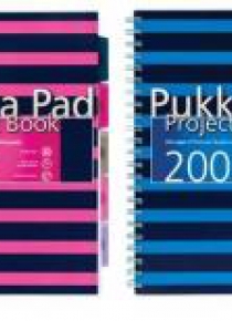 Project Book Navy A4/100K kratka (3szt) PUKKA