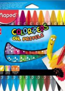 Kredki Colorpeps pastele olejne 24 kolory MAPED