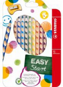 Kredki Easycolors dla leworęcznych 12 kol. STABILO