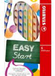 Kredki Easycolors dla leworęcznych 6 kol. STABILO