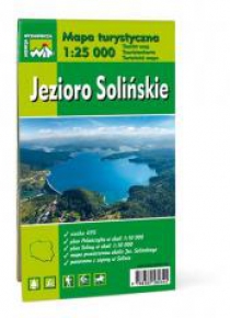Mapa turystyczna 1:25 000 - Jezioro Solińskie WiT