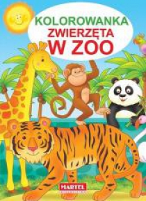 Kolorowanka. Zwierzęta w ZOO