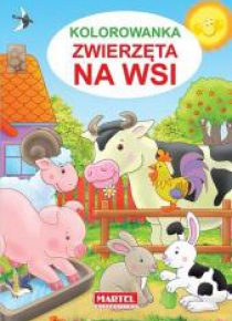 Kolorowanka. Zwierzęta na wsi