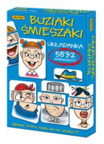 Układanka - Buziaki Śmieszaki