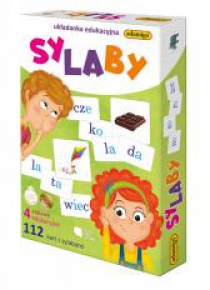 Układanka edukacyjna - Sylaby