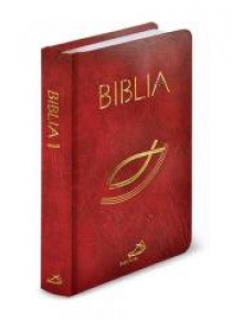Biblia ST i NT (oprawa balacron) - bordo