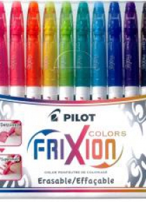 Marker Frixion Colors 12 kolorów PILOT