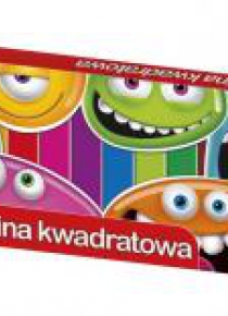 Plastelina kwadratowa 12 kolorów MONA