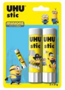 Klej w sztyfcie 21g Minionki 2szt UHU