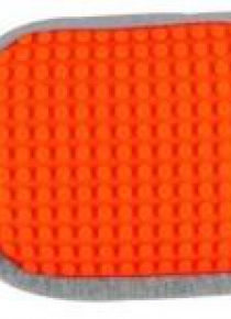 Pixelbags Saszetka szaro - pomarańczowa