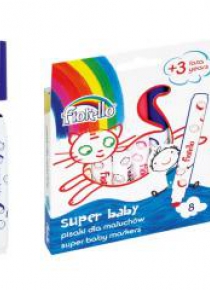 Pisaki Super Baby 8 kolorów FIORELLO