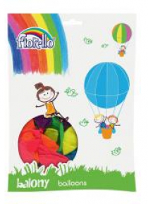 Balony Neon mix (100szt) FIORELLO