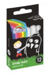 Kreda szkolna biała 12szt FIORELLO
