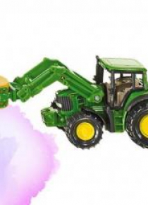 Siku 13 - Traktor z chwytakiem do bel S1379