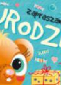 Zaproszenie urodzinowe - Misio (5szt) AVANTI