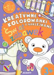Kreatywne kolorowanki. Świat zabawek