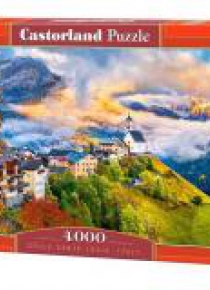 Puzzle 4000 Colle Santa Lucia - Włochy CASTOR