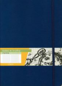 Notes B5 Kratka Impresja Granatowy ANTRA